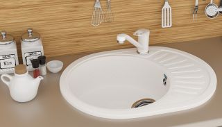 Смеситель для кухни Ulgran Classic U-004-308 чёрный